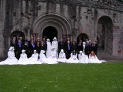 Dudendance at Dryburgh Abbey