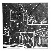 St Romald's in the Snow  by Wendy Dawson-Young