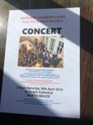 St Asaph Concert Poster